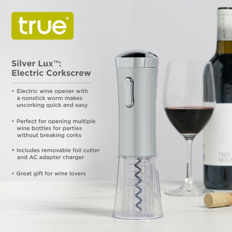 Silver Lux : Electric Corkscrew - Image 3