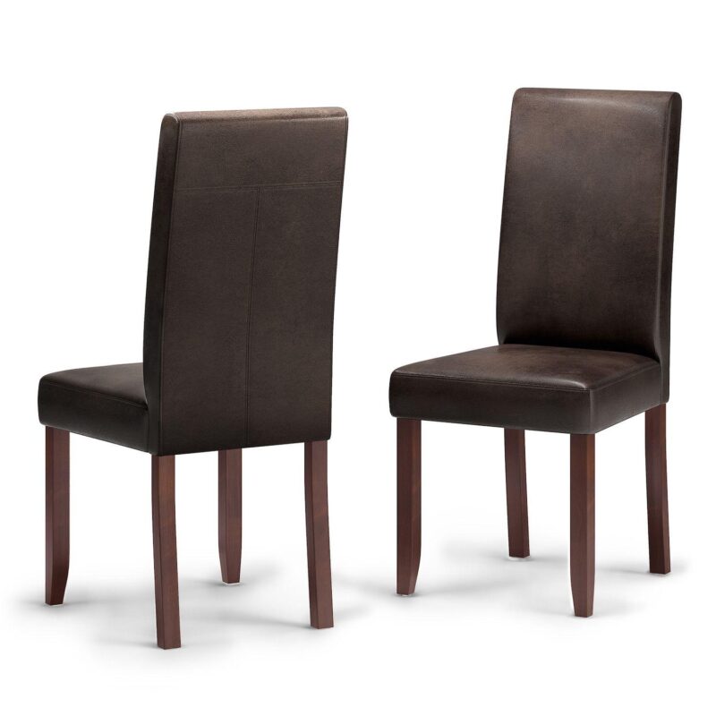 Simpli Home Acadian Parson Dining Chair 2-piece Set - Image 8