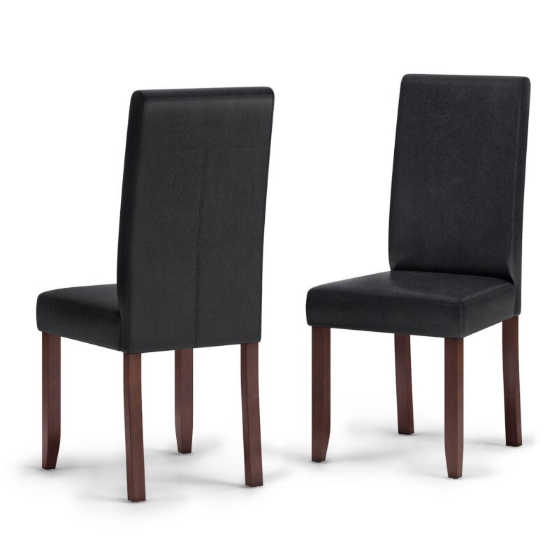 Simpli Home Acadian Parson Dining Chair 2-piece Set - Image 7