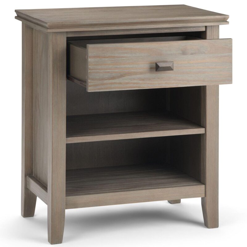 Simpli Home Acadian Bedside Table - Image 4