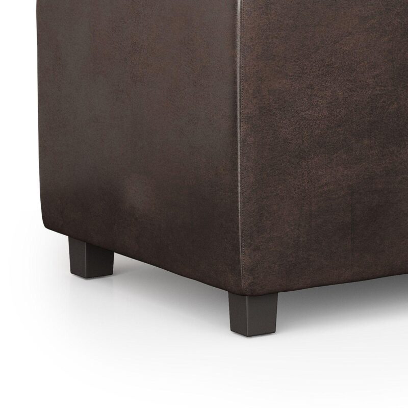 Simpli Home Avalon Storage Ottoman - Image 5