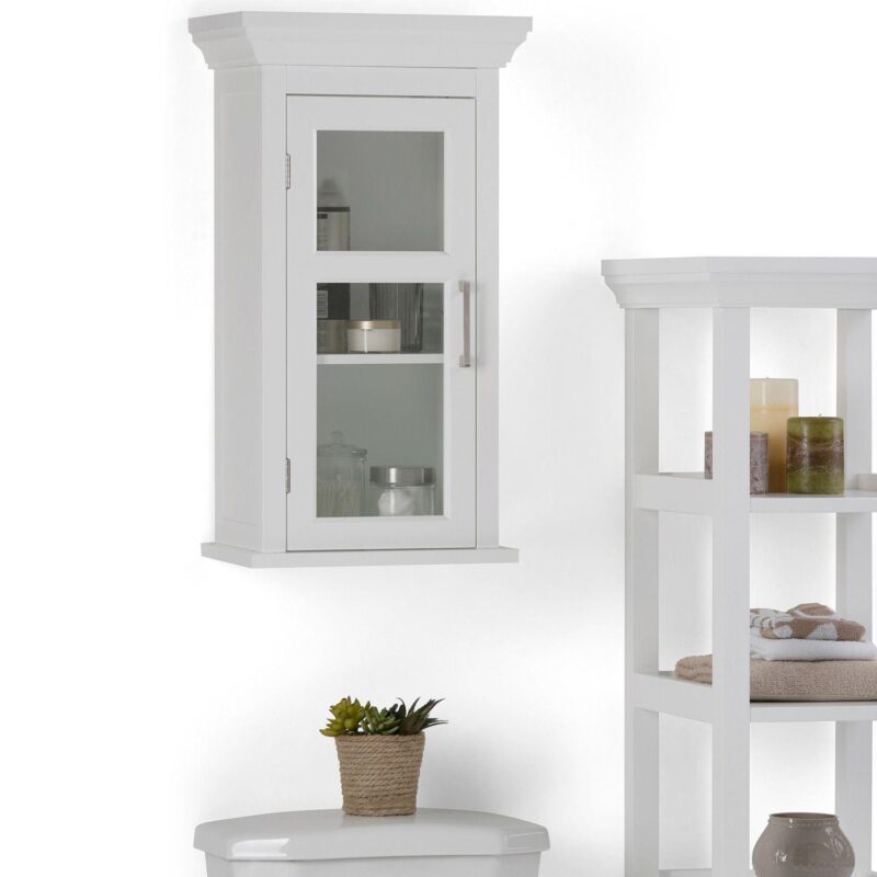 Simpli Home Avington Single Door Wall Cabinet - Image 2