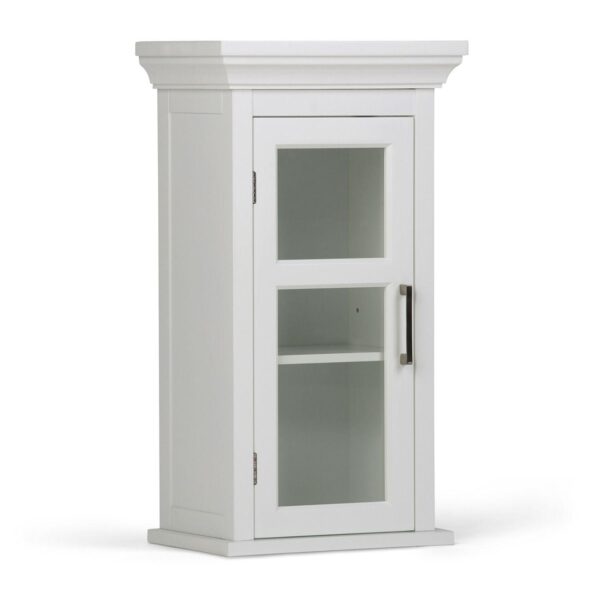 Simpli Home Avington Single Door Wall Cabinet