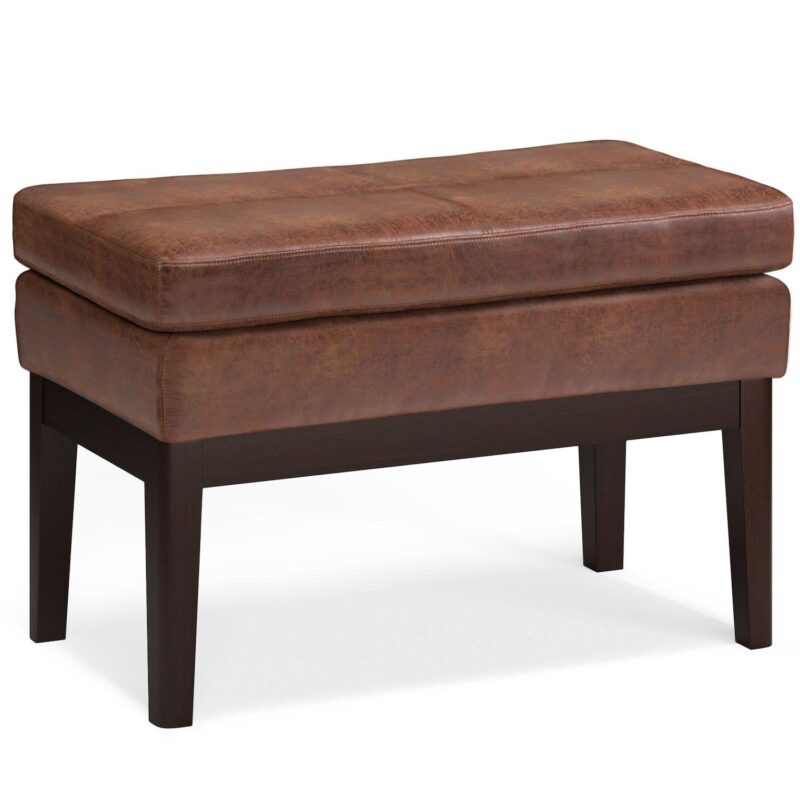 Simpli Home Carlson Small Ottoman Bench - Image 8