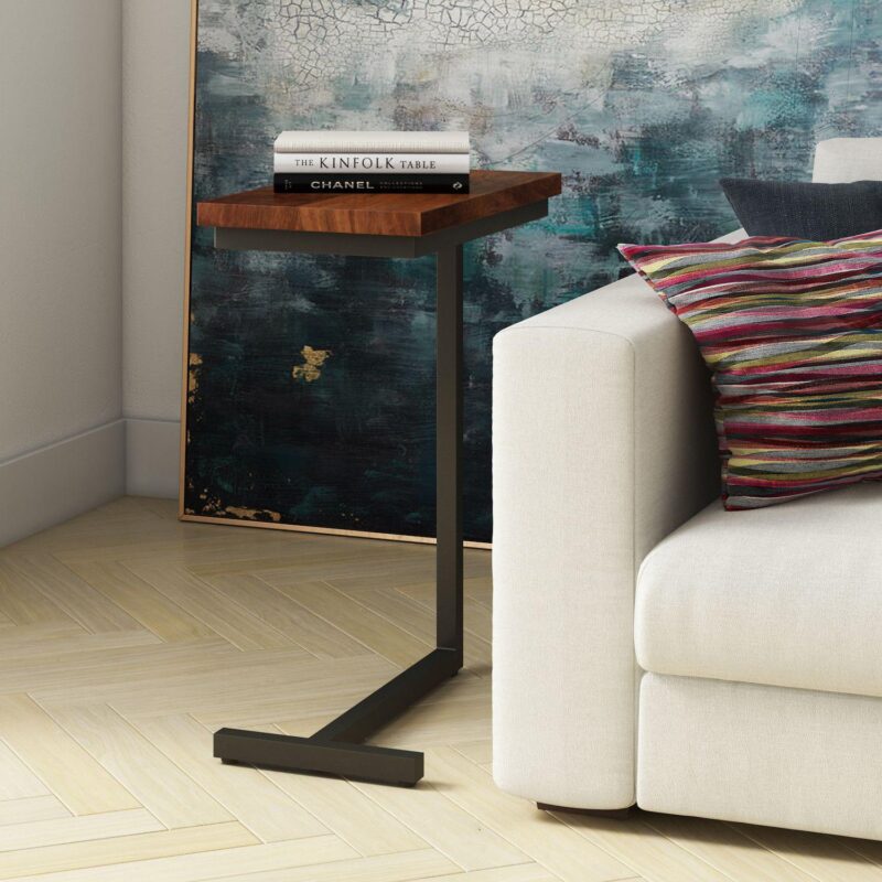 Simpli Home Gowen Rectangle Industrial C Side Table - Image 2