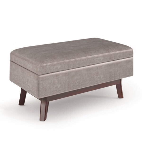 Simpli Home Owen Rectangular Storage Ottoman