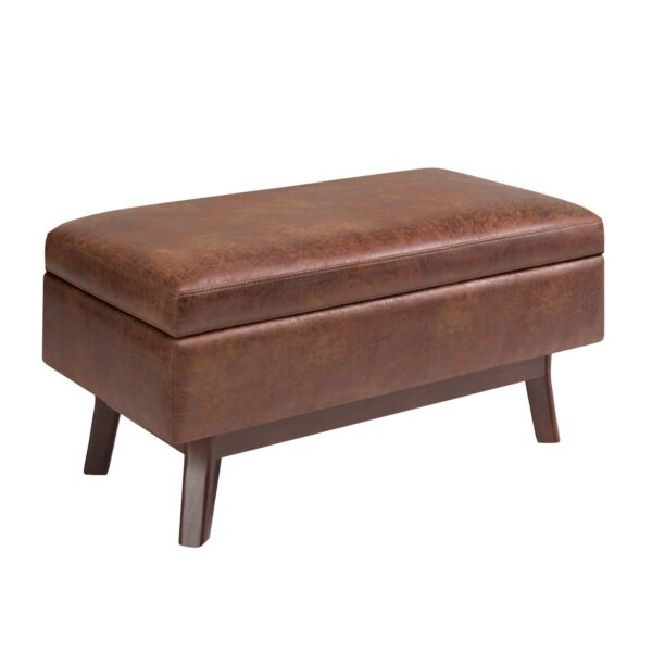 Simpli Home Owen Small Storage Ottoman