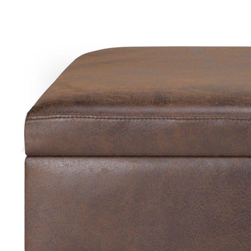 Simpli Home Owen Small Rectangular Storage Ottoman - Image 4