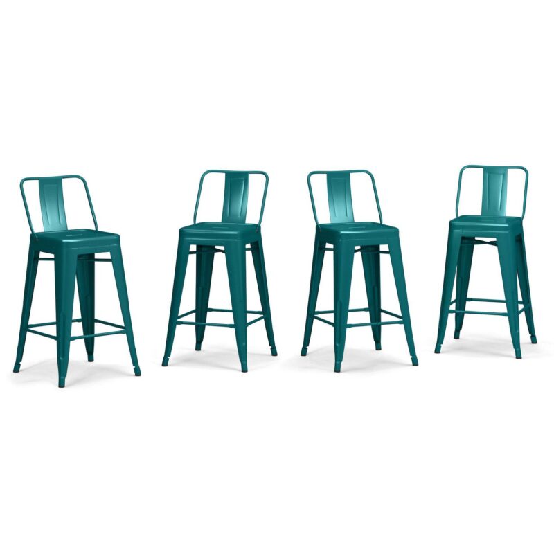 Simpli Home Rayne Counter Stool 4-piece Set - Image 6