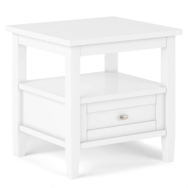 Simpli Home Shaker Rustic End Table