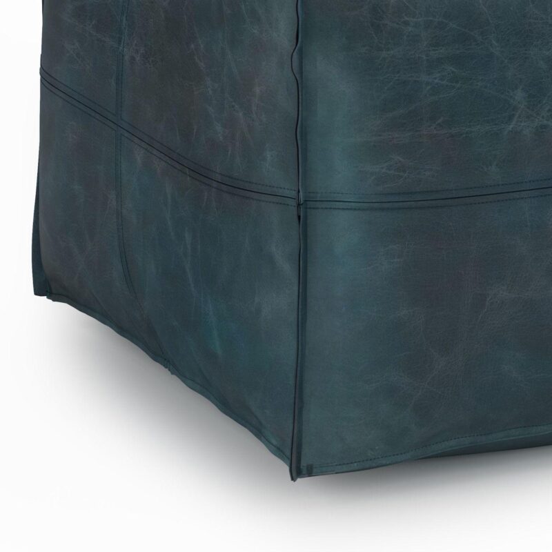 Simpli Home Sheffield Square Pouf Ottoman - Image 4