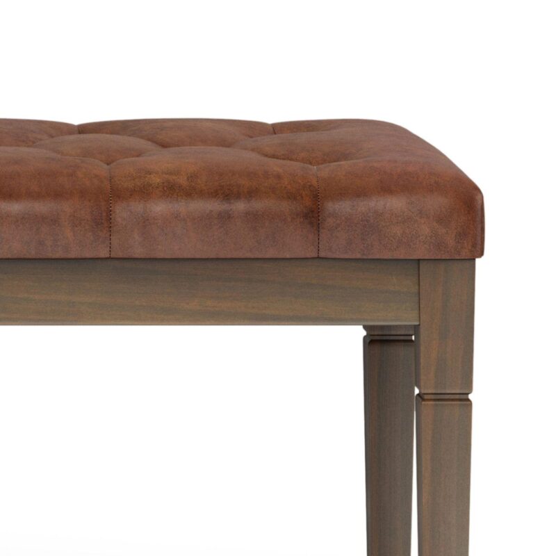 Simpli Home Waverly Tufted Bench - Image 3