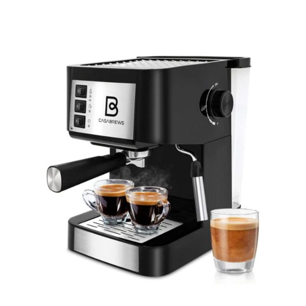 Sincreative CM1699 Casabrews Compact Espresso Machine with Milk Frother Wand