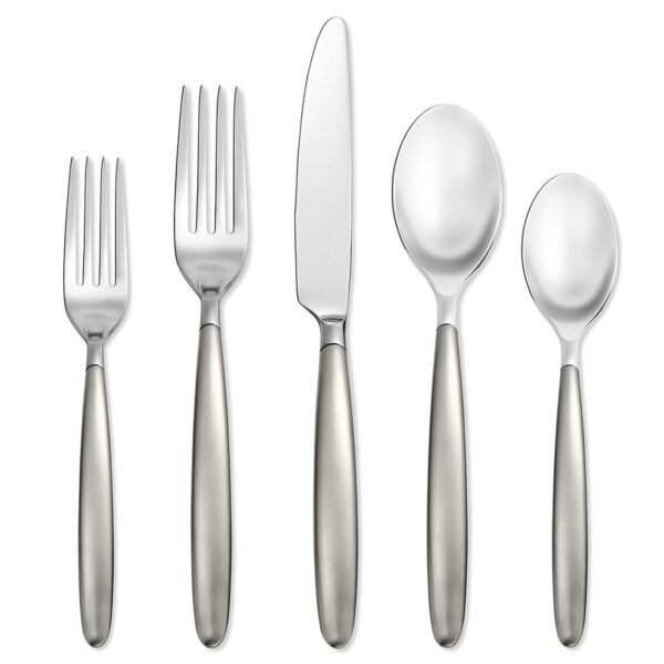 Skandia Tidal Frosted 20-pc. Flatware Set