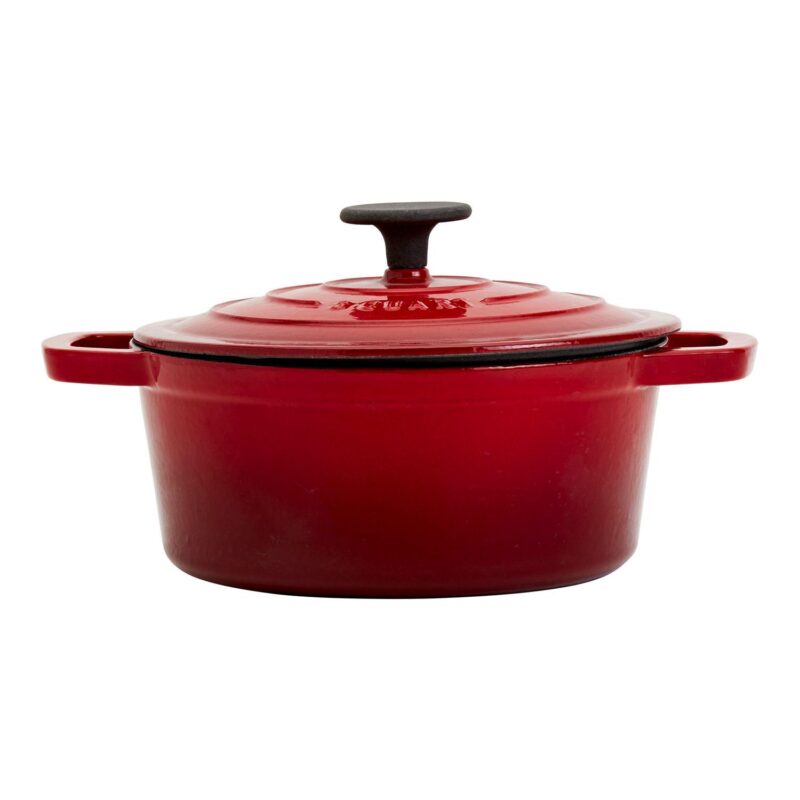 Smith and Clark 3-qt. Enameled Cast-Iron Dutch Oven - Image 12