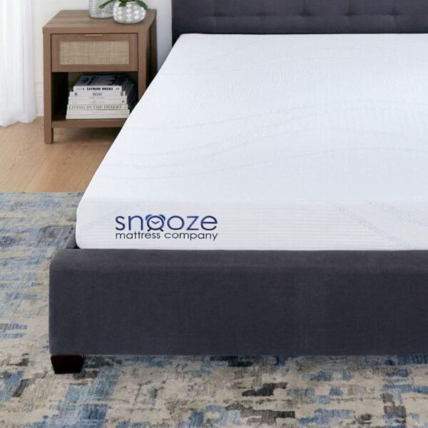 Snooze 8-in. Triple Layer Support Memory Foam Mattress