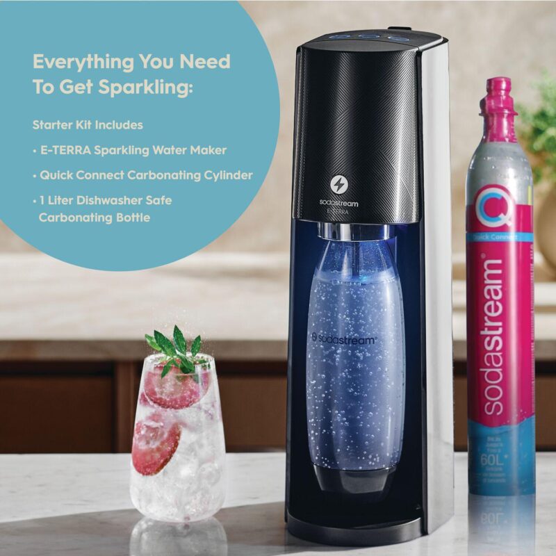 Sodastream E-Terra Sparking Water Maker - Image 10