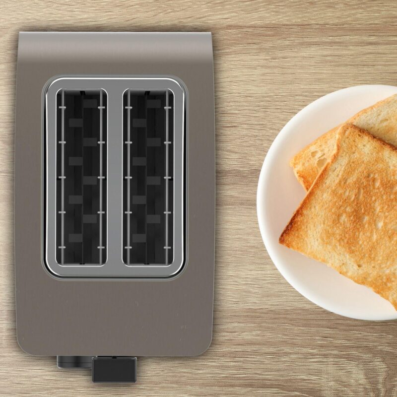 Solac MY TOAST II LEGEND 2-Slice Stainless Steel Toaster - Image 6