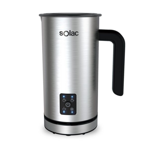 Solac PRO FOAM Stainless-Steel Milk Frother and Hot Chocolate Mixer