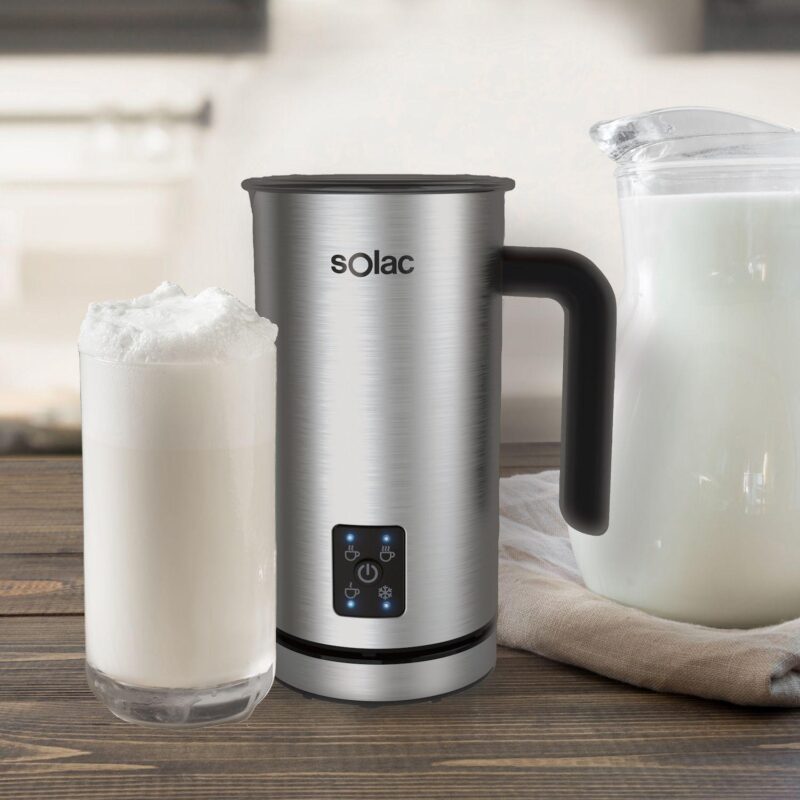 Solac PRO FOAM Stainless-Steel Milk Frother and Hot Chocolate Mixer - Image 7