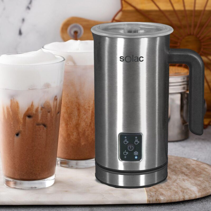 Solac PRO FOAM Stainless-Steel Milk Frother and Hot Chocolate Mixer - Image 6
