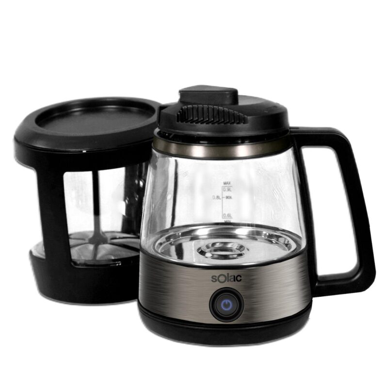 Solac SIPHON BREWER 3-in-1 Vacuum Coffee Maker, Tea Brewer and Water Boiler - Image 2