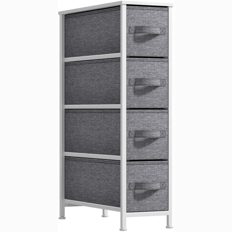 Sorbus 4 Drawers Narrow Dresser For Small Spaces, Closets, Bedroom, Bathroom and Laundry - Image 13