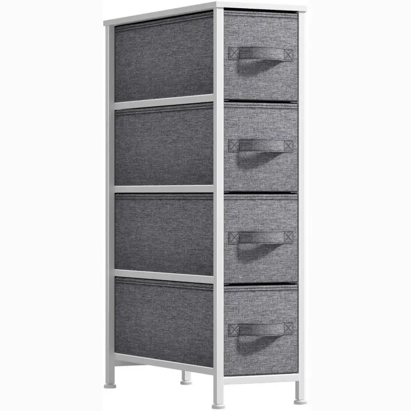 Sorbus 4 Drawers Narrow Dresser For Small Spaces, Closets, Bedroom, Bathroom and Laundry - Image 13