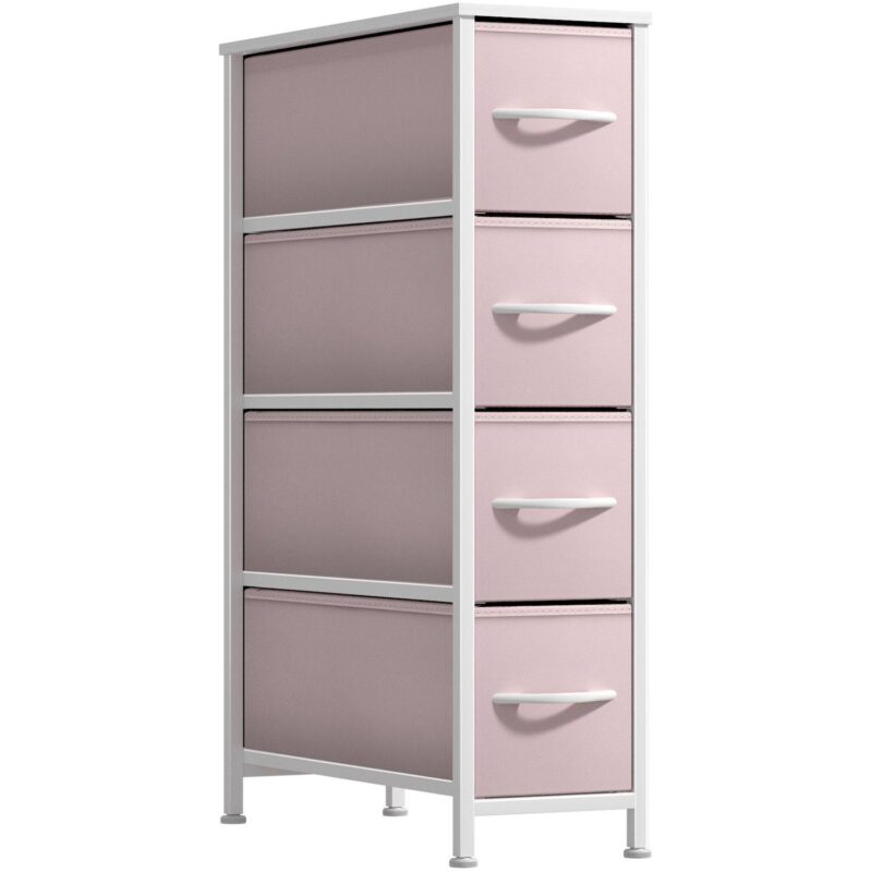 Sorbus 4 Drawers Narrow Dresser For Small Spaces, Closets, Bedroom, Bathroom and Laundry - Image 12
