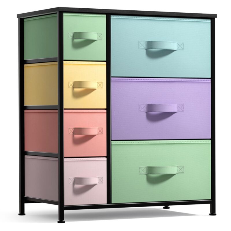 Sorbus 7 Drawers Dresser With Steel Frame, Wood Top, Handles - Storage For Bedroom, Home, Etc - Image 18