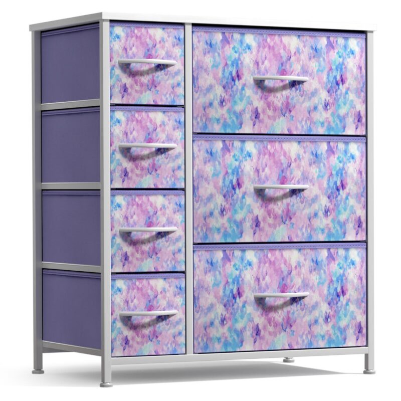 Sorbus 7 Drawers Dresser With Steel Frame, Wood Top, Handles - Storage For Bedroom, Home, Etc - Image 13