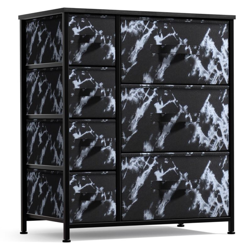 Sorbus 7 Drawers Dresser With Steel Frame, Wood Top, Handles - Storage For Bedroom, Home, Etc - Image 7