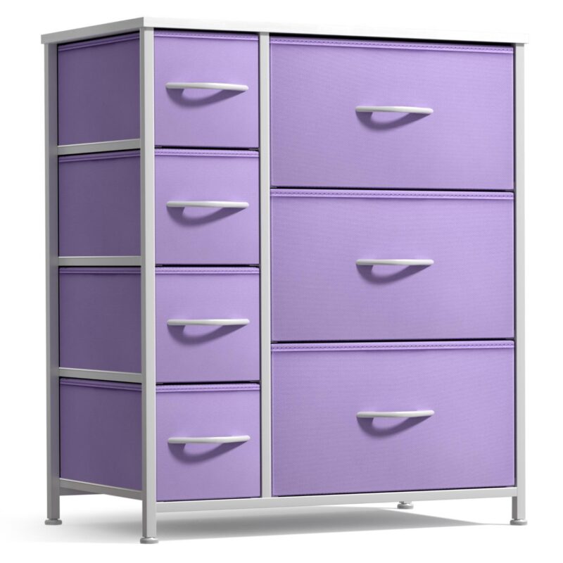 Sorbus 7 Drawers Dresser With Steel Frame, Wood Top, Handles - Storage For Bedroom, Home, Etc - Image 20