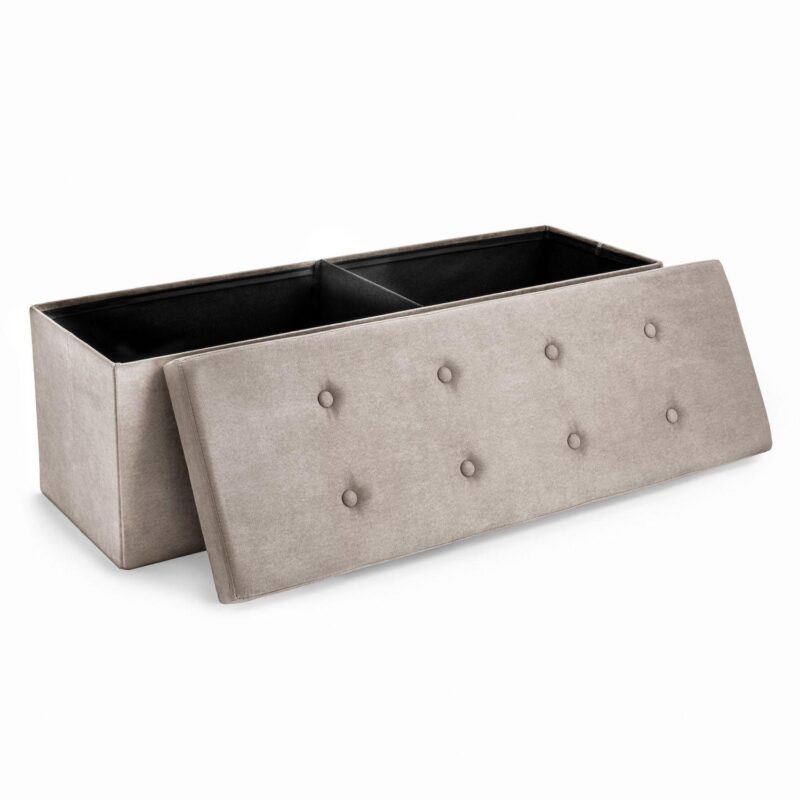 Sorbus Faux Suede Bench - Image 7