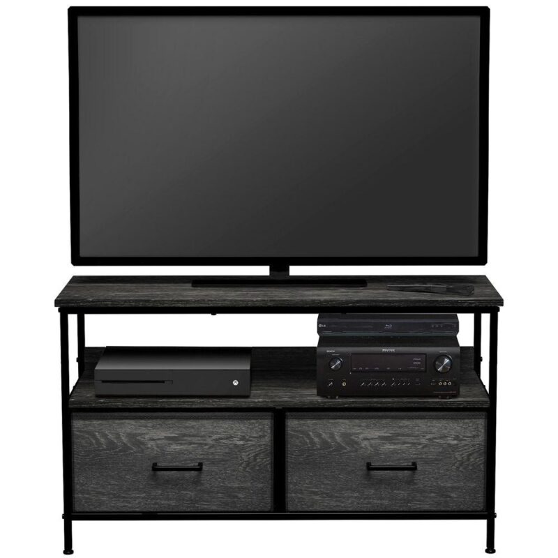 Sorbus Tv Stand Dresser With 2 Drawers - Bedroom, Living Room, and Dorm Furniture - Image 12