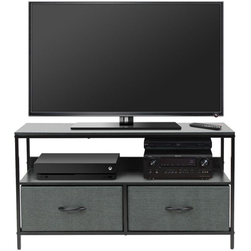 Sorbus Tv Stand Dresser With 2 Drawers - Bedroom, Living Room, and Dorm Furniture - Image 11