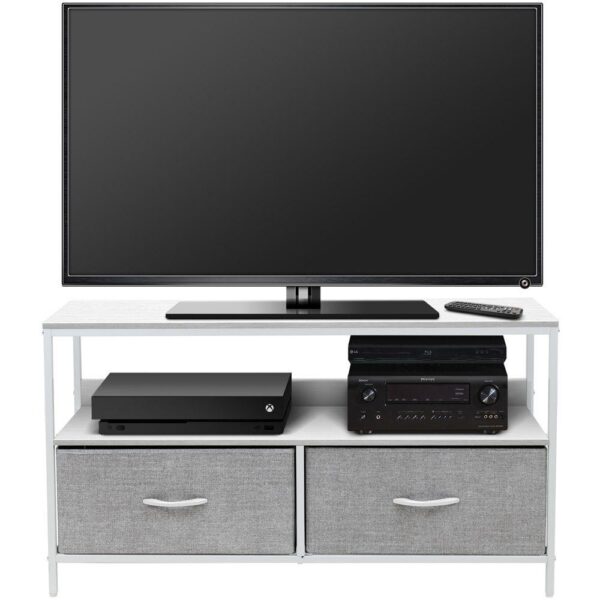 Sorbus Tv Stand Dresser With 2 Drawers - Bedroom, Living Room, and Dorm Furniture