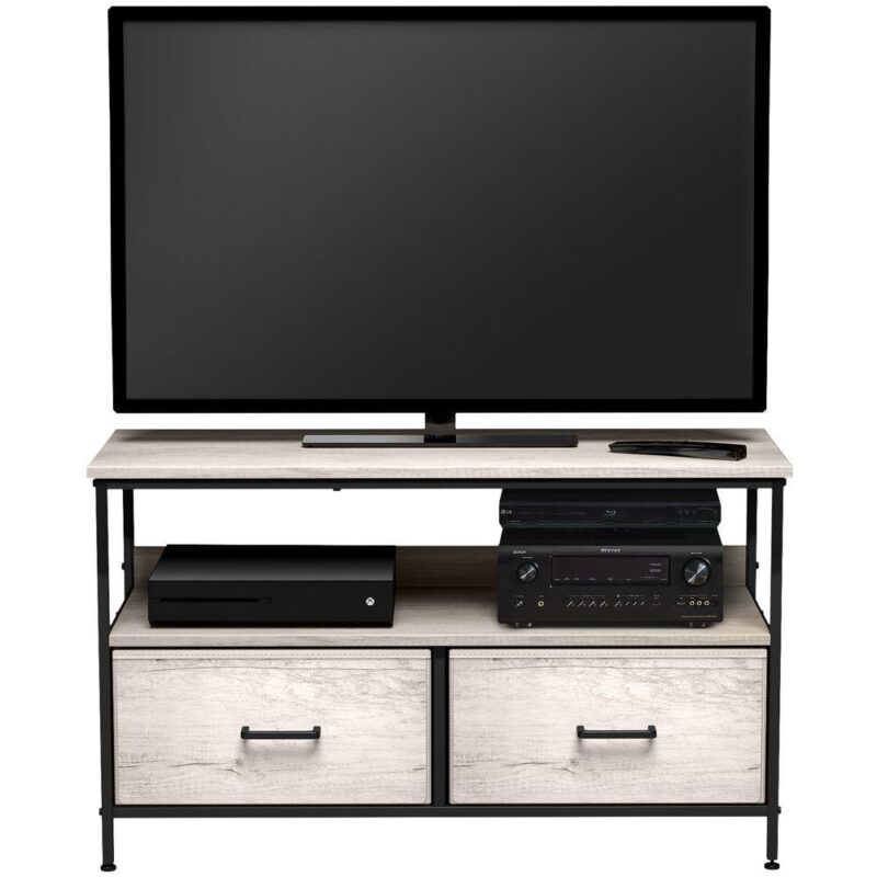 Sorbus Tv Stand Dresser With 2 Drawers - Bedroom, Living Room, and Dorm Furniture - Image 6