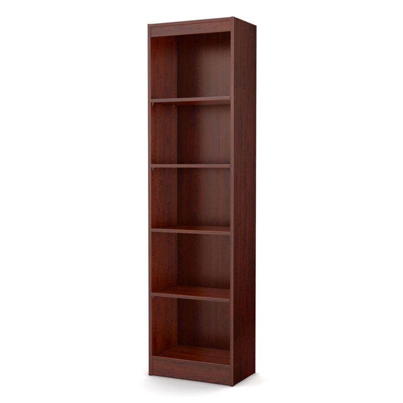 South Shore Axess 5-Shelf Narrow Bookcase - Image 3