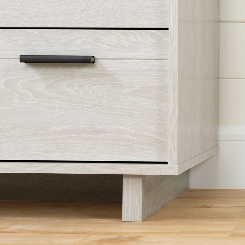 South Shore Fynn 2-Drawer Nightstand Table - Image 3