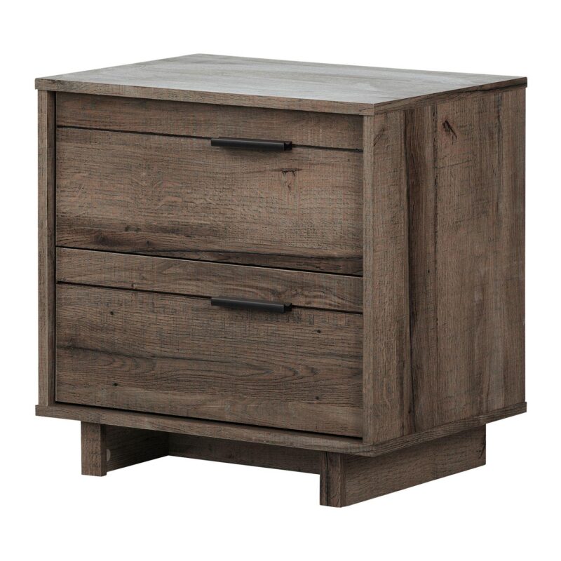 South Shore Fynn 2-Drawer Nightstand Table - Image 8