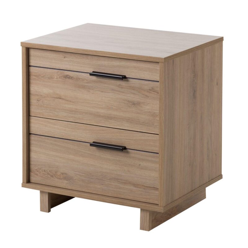 South Shore Fynn 2-Drawer Nightstand Table - Image 7