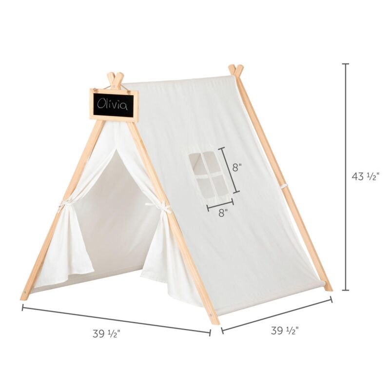 South Shore Sweedi Play Tent with Chalkboard - Image 6