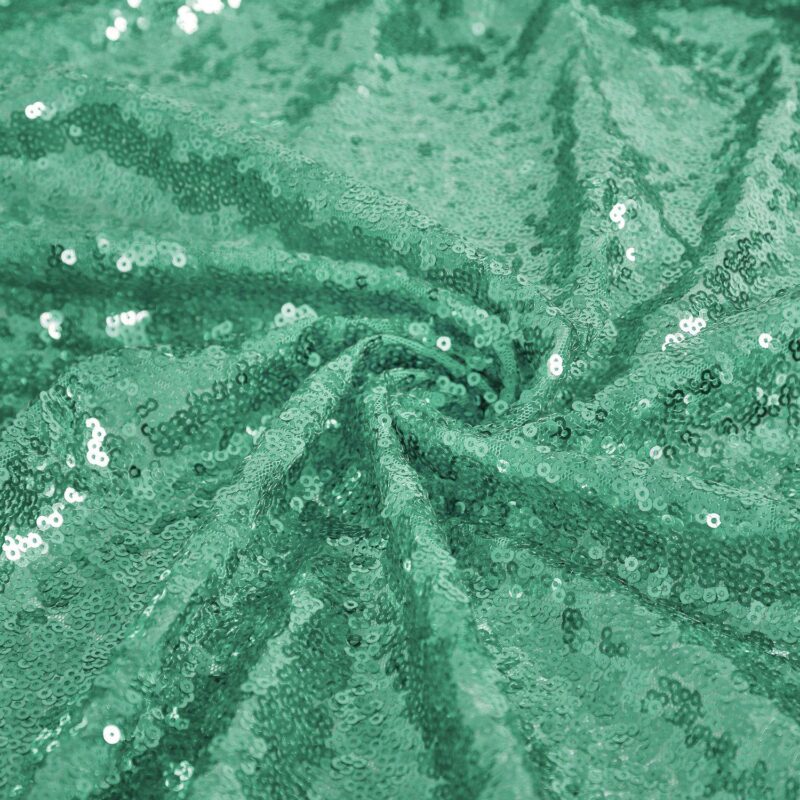 Sparkle Sequin Tablecloth Plastic For Banquet Party Decor Mint 88  X 130 - Image 4