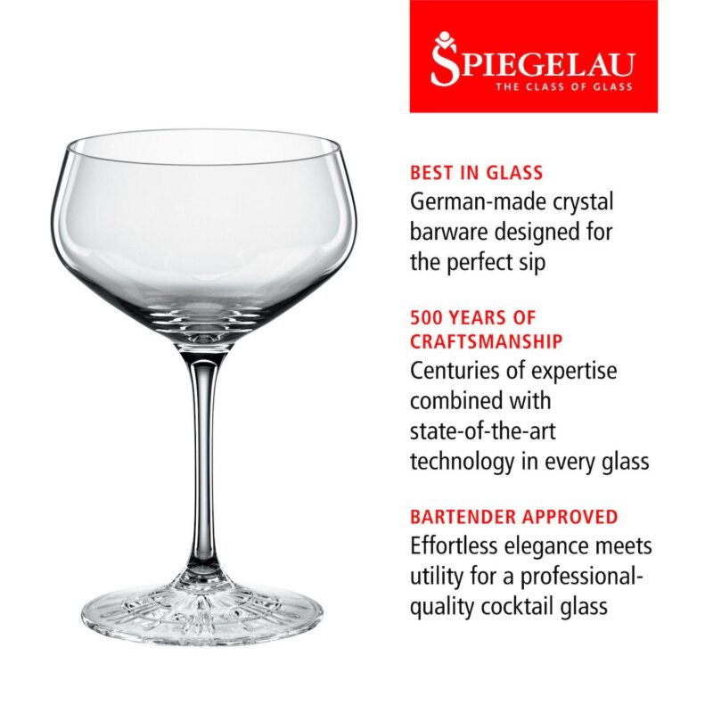 Spiegelau 8.3 oz Perfect Coupette glass (set of 4) - Image 4