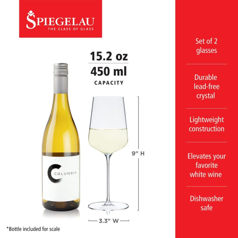 Spiegelau Definition 15.2 oz White Wine Glass (set of 2) - Image 3