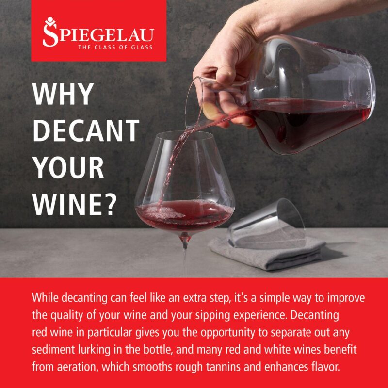 Spiegelau Definition 1l Wine Decanter And Stopper (set Of 1) - Image 3