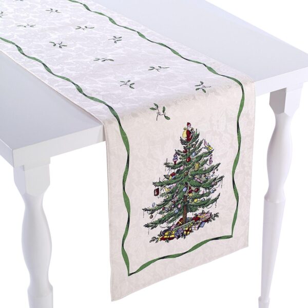 Spode Christmas Tree Table Runner