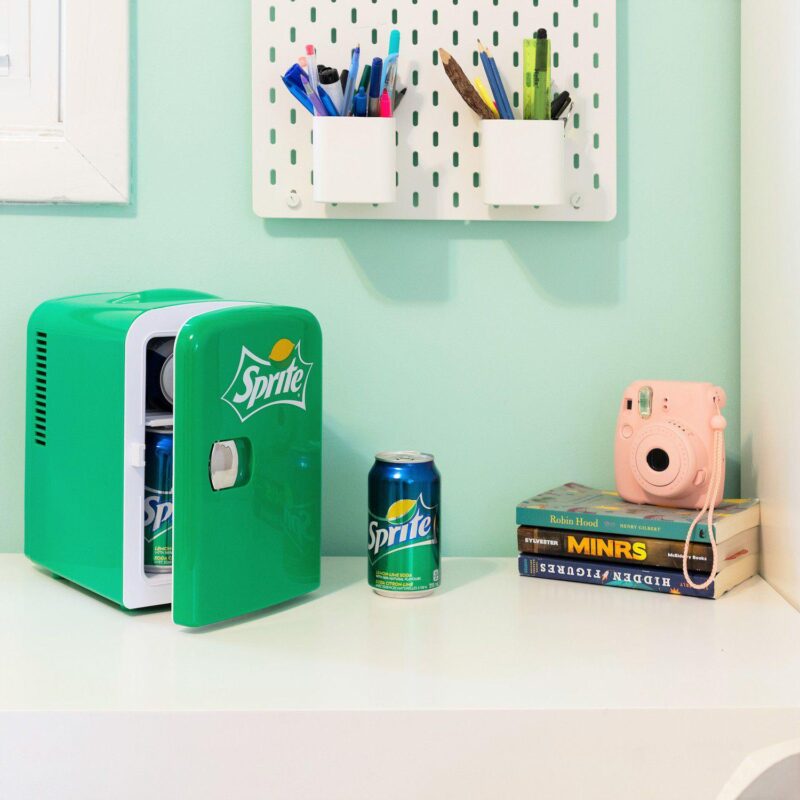 Sprite 6-Can Mini Fridge Cooler/Warmer - Image 4