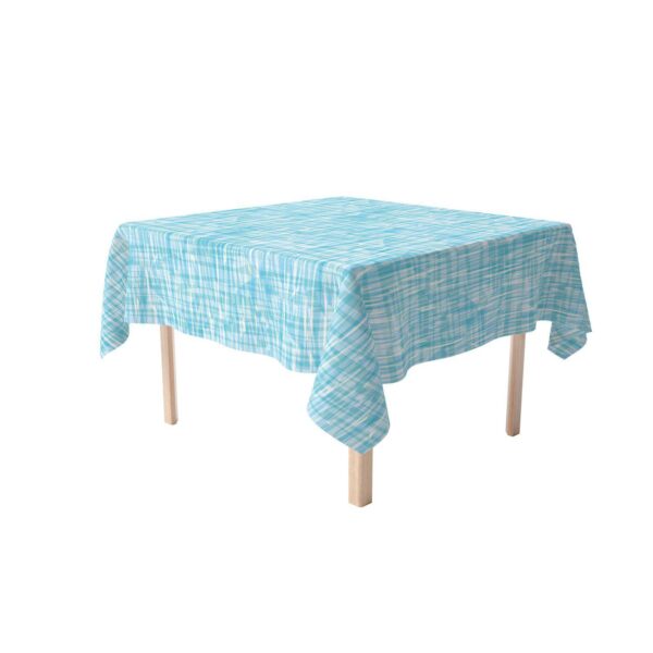 Square Tablecloth, 100% Polyester, 70x70 , Contemporary Ocean